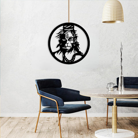 Glowitt Smart Neon Wall Lamp – Hanuman Ji-Inspired 3D Decor with App Control & Music Sync for Living Room | Bedroom | Gifts | Wall Hangings for Home Decoration | Modern Decor Items (12 X 12)